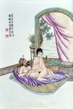 Chinese erotic art was a tradition that spanned from antiquity until its apex in the late Ming Dynasty (early 17th century). This art was not just produced for stimulation. Chinese erotica portrays ideals of feminine beauty, narratives on imperial and vernacular life, humour, tenderness and love. However, traditional Chinese erotic art remains a little known tradition because so much of it was destroyed during the Maoist era.<br/><br/>

Foot binding (pinyin: <i>chanzu</i>, literally 'bound feet') was a custom practiced on young girls and women for approximately one thousand years in China, beginning in the 10th century and ending in the first half of 20th century.<br/><br/>

Qing Dynasty sex manuals listed 48 different ways of playing with women's bound feet. For men, the primary erotic effect was a function of the lotus gait, the tiny steps and swaying walk of a woman whose feet had been bound.